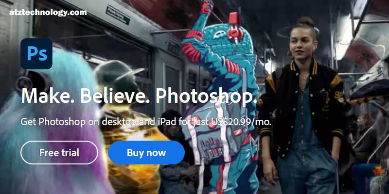 Adobe Photoshop CC - Best Photo Editing Softwares 2021