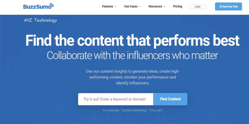 BuzzSumo | Copywriting Tools