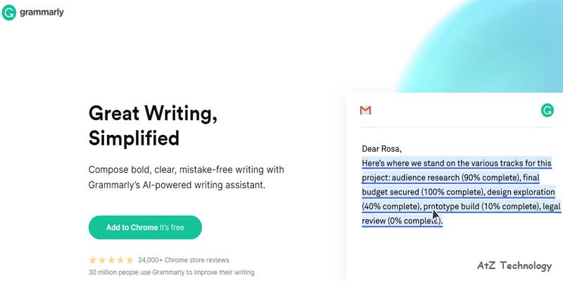 Grammarly | Copywriting Tools