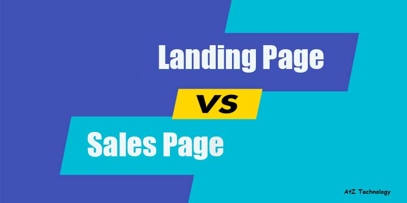 What is the Difference Between Landing Page and Sales Page?