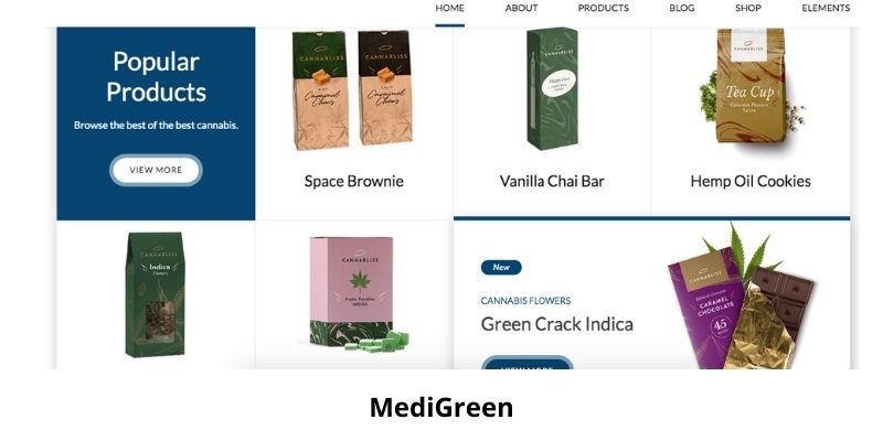 CBD Theme MediGreen