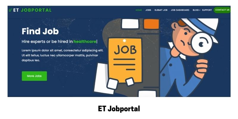 ET Job Portal: WordPress Theme for Job Site