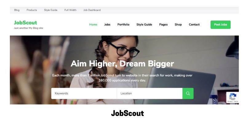 JobScout: WordPress Theme for Job Site