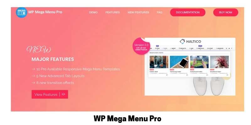 WP Mega Menu Pro