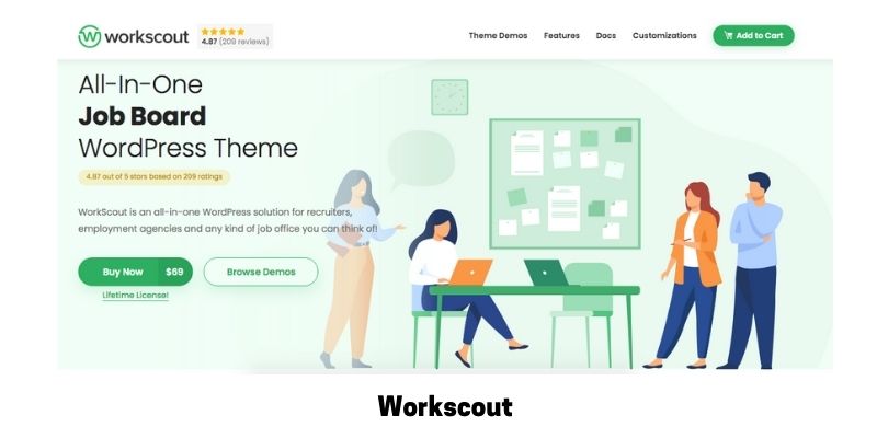 WorkScout: WordPress Theme for Job Site