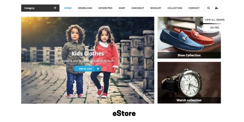 eStore: Best Health Supplements WordPress Theme