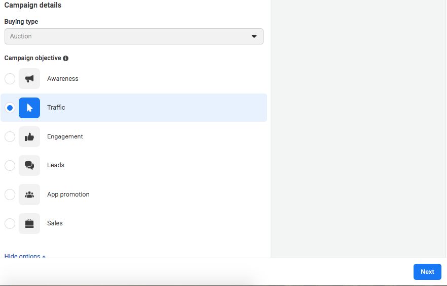 Facebook Ads Marketing 6 types