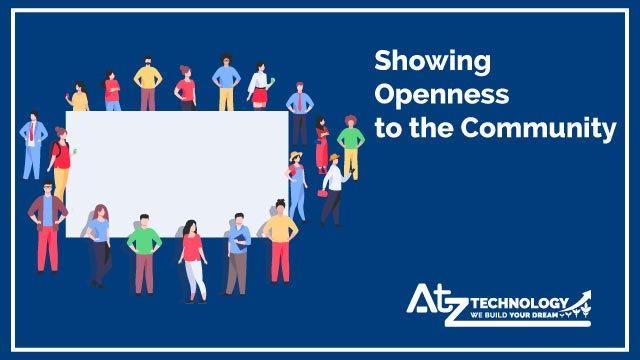 Showing Openness to Community